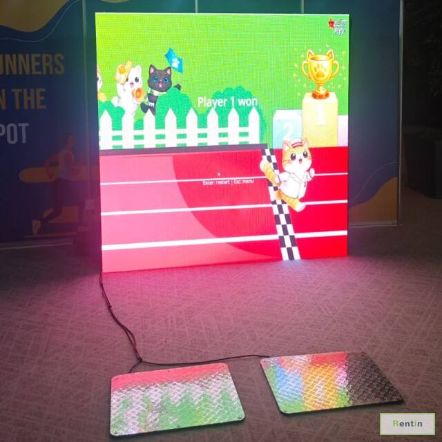 Interactive Running Game Rental Dubai | LED Race Game