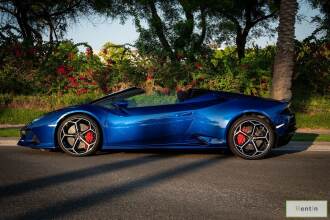 Lamborghini Huracan Evo Spyder - 2020, Blue