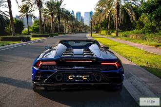 Lamborghini Huracan Evo Spyder - 2020, Blue