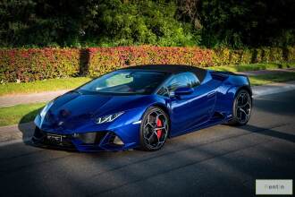 Lamborghini Huracan Evo Spyder - 2020, Blue
