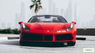 Ferrari 488 Spider Red - 2019