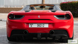 Ferrari 488 Spider Red - 2019