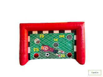 Inflatable football goals for rent