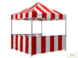 Carnival Tent 3x3 Rental in Dubai | Classic & Stylish