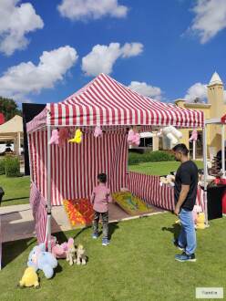 Carnival Tent 3x3 Rental in Dubai | Classic & Stylish