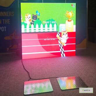 Interactive Running Game Rental Dubai | LED Race Game