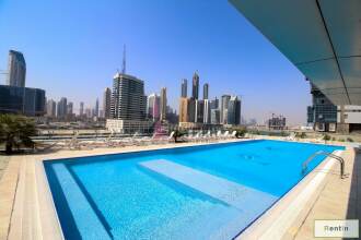 Fully Furnished 1BHK in Hamilton Residency