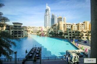 Amazing Lake & Burj Khalifa View | 2 BR Apt