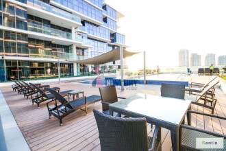 1 BR Apt| Fully Furnished | Pool & Terrace View