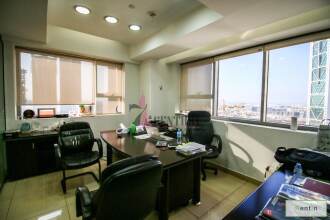 Huge Furnished Office with Glass Partition