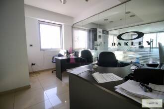 Huge Furnished Office with Glass Partition