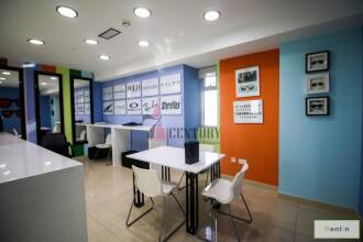 Huge Furnished Office with Glass Partition