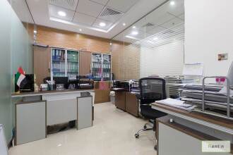 With Glass Partition | Huge & Fitted Office Space
