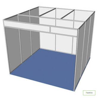 Shell Scheme 3 X 3 Mtrs - #RF042