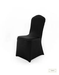 BANQUET CHAIR WITH STRETCH COVER(BLACK)