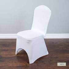 BANQUET CHAIR WITH STRETCH COVER(WHITE)