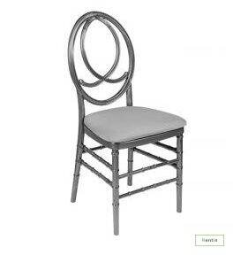 CHANNEL CHAIR (SILVER)