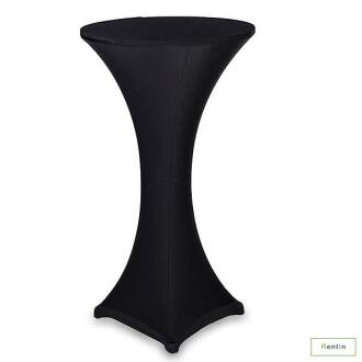 COCKTAIL TABLE WITH BLACK STRETCH COVER