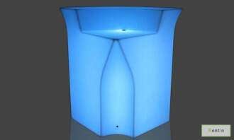 LED Corner Bar Counter Rental in Dubai