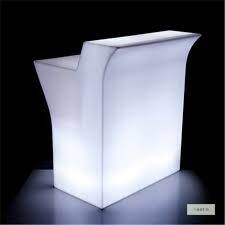 Straight LED Bar Table Rental