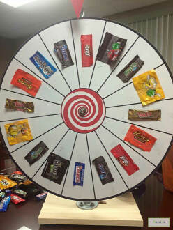 Spin A Wheel On Table #RF129