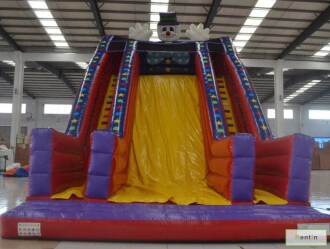 CLOWN BOUNCY SLIDE
