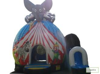ELEPHANT COMBO BOUNCY CASTLE
