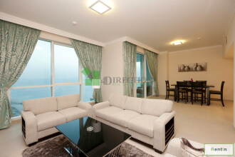 Stunning Views 2 BR + Maid in Al Bateen Tower