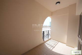 Large 1BR for rent in Canal Residences, Sport City.