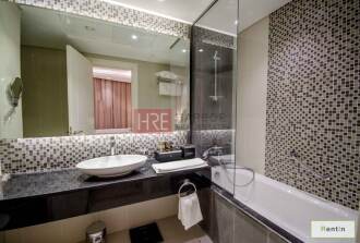 Furnished 1BR Apartment on a High Floor with Gym and Pool