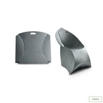 Anthracite Grey Flux Chair