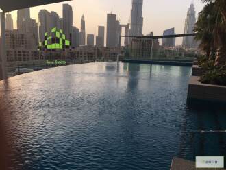Luxurious 2 bedroom, furnished by FENDI furniture with Burj Khalifa & Canal View