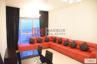 Semi-furnished 2BR on a High Floor