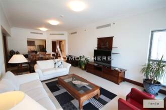 High Standard 2 BR+ Maid at Golden Mile with Sea View