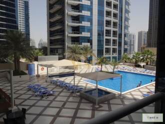 Furnished 1BR, No AC Charge, Bay Central 1, Dubai Marina