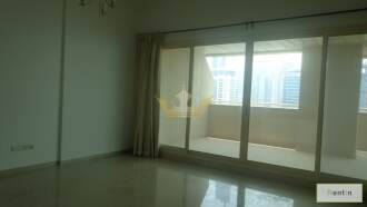 Spacious 1BR with huge balcony and chiller free for 6 cheques