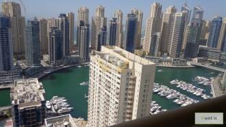 6 cheques, 2Bedrooms, Marina View, No Chiller Charges