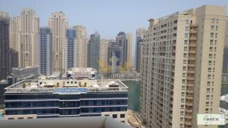 2bedroom with huge balcony, Chiller free, 6 cheques