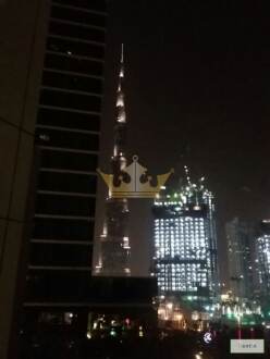 Partial Burj Khalifa, Pool View, Executive Tower