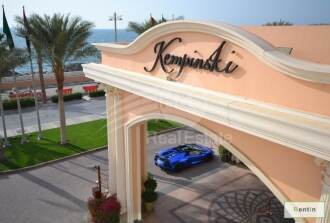 Live in this fully furnished 2BR  with a private jacuzzi and views of the Arabia