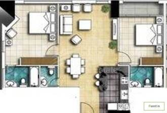 Ready to Move| Huge 2BR |Full Race View