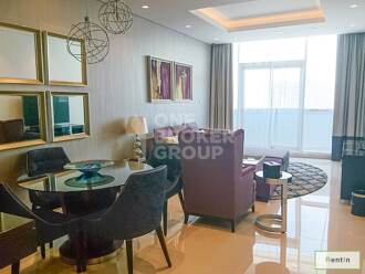 Burj Khalifa view 3 Bed Fully Furnished