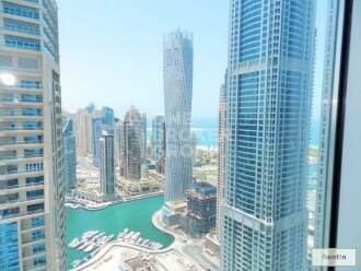 1 Bed Apt, High Floor with Marina View