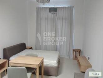 High Floor,Furnished Studio,Mult Cheques