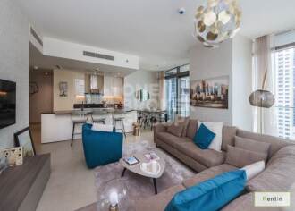 High Floor, Partial Marina and Sea views