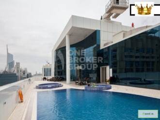 Reduced! Semi Furnished studio, Saba2, Cluster Q, JLT