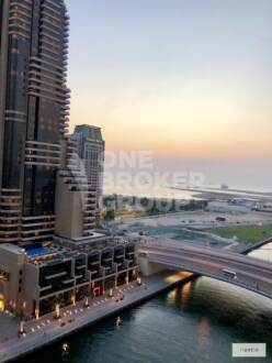 Marina Sea Views Equipped Kitchen Balcony