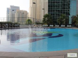 Mid floor 1 Bed with partial marina view