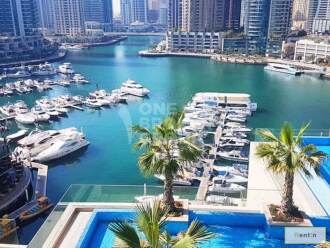 Fabulous water views|1 BR |Vibrant Marina