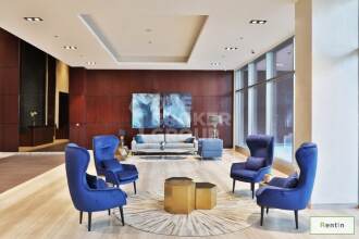 Elegant 1BED | Wide Balcony |View of Marina